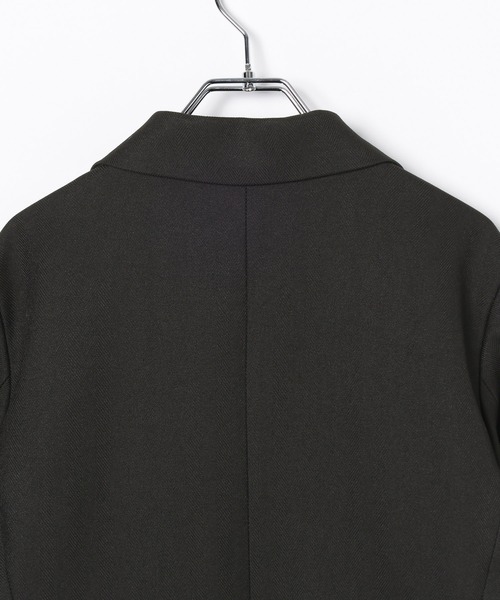 PAGEBOY(ページボーイ)の「クラシックボクシージャケット【セットアップ対応】(テーラードジャケット・レディース・チェック/ブラウン/ブラック・FREE)」の7枚目の写真