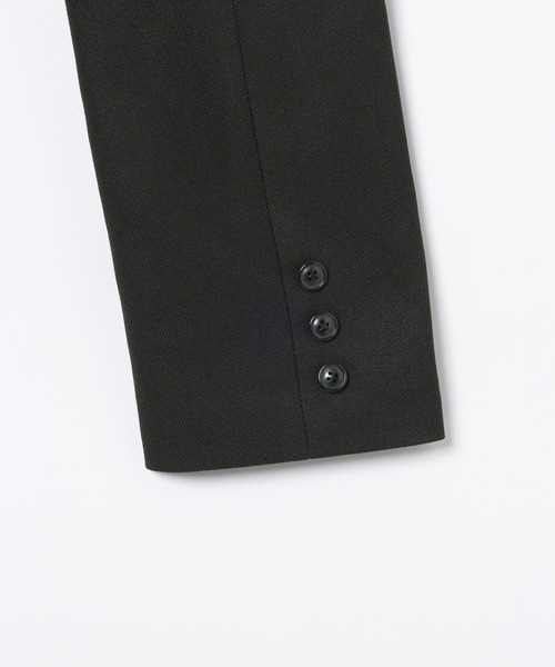 PAGEBOY(ページボーイ)の「クラシックボクシージャケット【セットアップ対応】(テーラードジャケット・レディース・チェック/ブラウン/ブラック・FREE)」の11枚目の写真