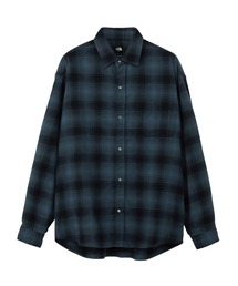 ザ ノース フェイス THE NORTH FACE ロングスリーブフランネルオンブレチェックシャツ(ユニセックス)