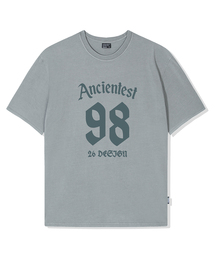エンシェンティスト ピグメント オーバーサイズ 半袖Tシャツ