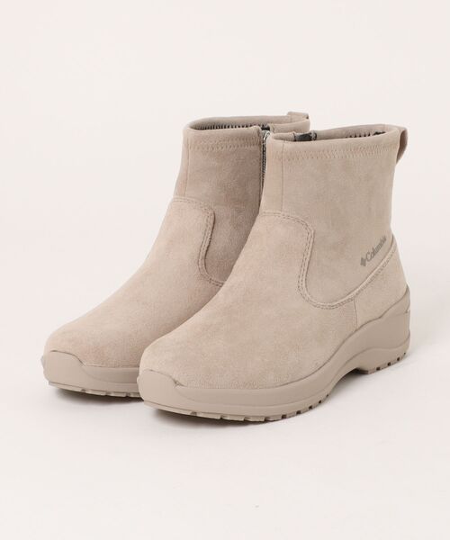 Columbia(コロンビア)の「【Columbia】コロンビア Parkrose Mid Boot WP(パークローズ ミッド ブーツ ウォータープルーフ)YL1671(ブーツ・レディース・ブラック/ホワイト系その他/ダークグレー・22.5cm/24.0cm/23.0cm/23.5cm/24.5cm/25.0cm)」の1枚目の写真
