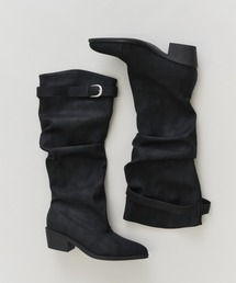 Rohwel（ローウェル）の「Belted Slouch Long Boots / ベルテッドスラウチーロングブーツ（ブーツ）」