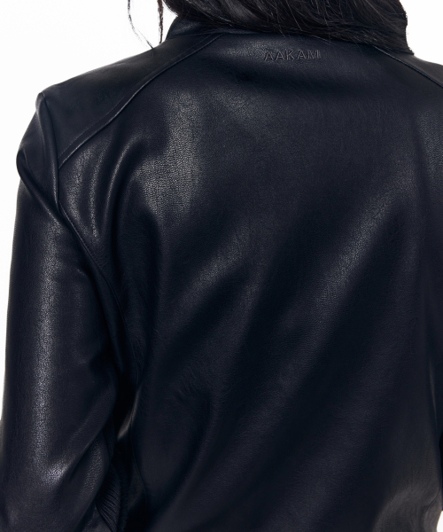 AAKAM(アーカム)の「バイカー ラップ レザージャケット(ブラック)(ライダースジャケット・レディース・その他・1/2)」の7枚目の写真