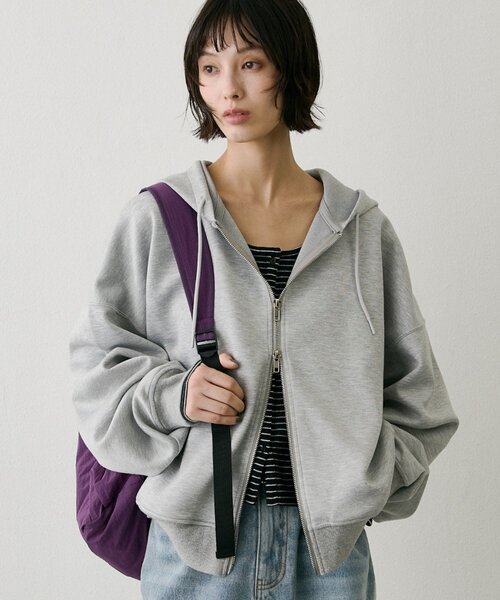 COLONY 2139（コロニートゥーワンスリーナイン）の「秋服 / ダンボールダブルジップパーカー（パーカー・レディース・キャメル/グレー・FREE）」の16枚目の写真