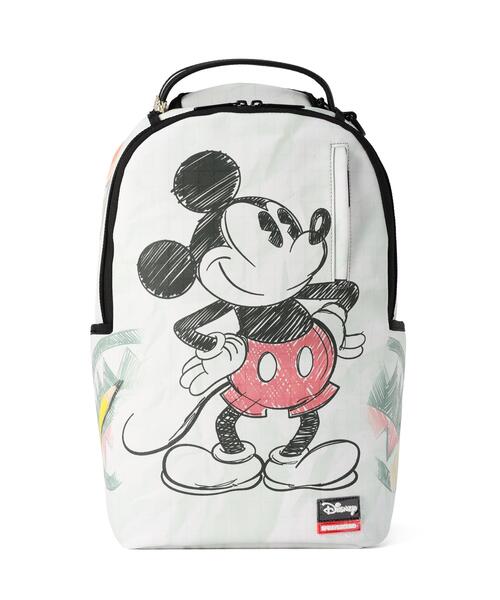ROYAL FLASH(ロイヤルフラッシュ)の「SPRAY GROUND/スプレーグラウンド/DISNEY OLD SKETCH MICKEY BACKPACK(バックパック/リュック・メンズ・その他24・F)」の1枚目の写真