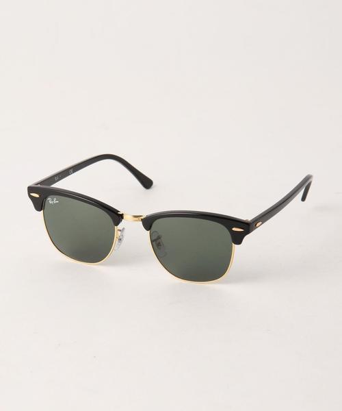 Ray-Ban(レイバン)の「<Ray-Ban(レイバン)>CLUBMASTER 3016/51◆(サングラス・レディース・ブラック・FREE)」の3枚目の写真