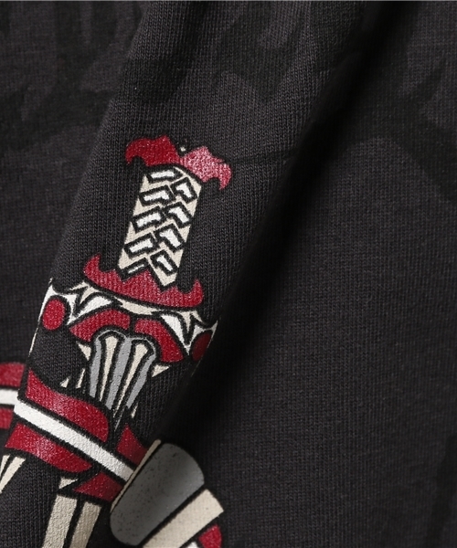 ALDIES（アールディーズ）の「【SPACELORZ】PENTAGRAM T ペンタグラムT（Tシャツ/カットソー・メンズ・ホワイト/ブラック/レッド・SMALL/MEDIUM/LARGE）」の9枚目の写真