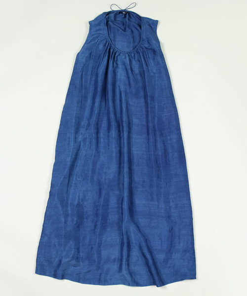 45r フォーティファイブアール の インドシルク藍染めワンピース ワンピース Wear