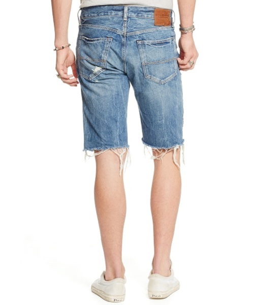 Denim & Supply Ralph Lauren(デニムアンドサプライラルフローレン)の「スリムフィット スター デニム ショートパンツ(デニムパンツ・メンズ・ブルー系9・36/28/32/30/34)」の3枚目の写真