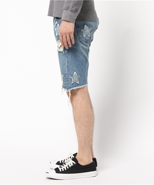 Denim & Supply Ralph Lauren(デニムアンドサプライラルフローレン)の「スリムフィット スター デニム ショートパンツ(デニムパンツ・メンズ・ブルー系9・36/28/32/30/34)」の12枚目の写真