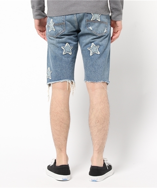 Denim & Supply Ralph Lauren(デニムアンドサプライラルフローレン)の「スリムフィット スター デニム ショートパンツ(デニムパンツ・メンズ・ブルー系9・36/28/32/30/34)」の13枚目の写真