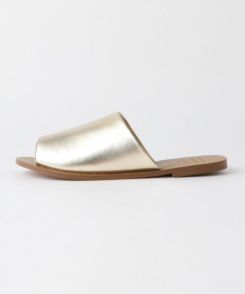 Boisson Chocolat（ボワソンショコラ）の「BFC ミュールフラットサンダル2（サンダル・レディース・シルバー/ゴールド・MEDIUM/SMALL/LARGE）」の10枚目の写真