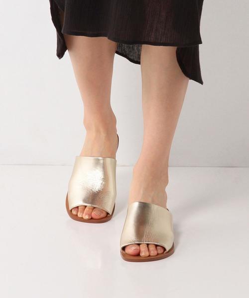 Boisson Chocolat（ボワソンショコラ）の「BFC ミュールフラットサンダル2（サンダル・レディース・シルバー/ゴールド・MEDIUM/SMALL/LARGE）」の9枚目の写真