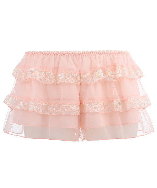 AMOSTYLE BY Triumph（アモスタイルバイトリンプ）の「夢みるブラ　フレンチパンティAMST1100 F.PAN（その他アンダーウェア/インナー・レディース・オフホワイト/ブルー/シャーベット/グリーン/ピンク/レッド・L/M）」の4枚目の写真