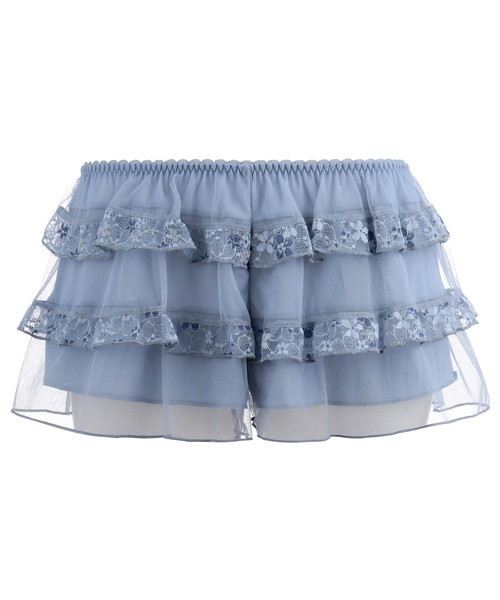 AMOSTYLE BY Triumph（アモスタイルバイトリンプ）の「夢みるブラ　フレンチパンティAMST1100 F.PAN（その他アンダーウェア/インナー・レディース・オフホワイト/ブルー/シャーベット/グリーン/ピンク/レッド・L/M）」の3枚目の写真