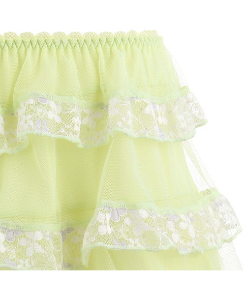 AMOSTYLE BY Triumph（アモスタイルバイトリンプ）の「夢みるブラ　フレンチパンティAMST1100 F.PAN（その他アンダーウェア/インナー・レディース・オフホワイト/ブルー/シャーベット/グリーン/ピンク/レッド・L/M）」の8枚目の写真