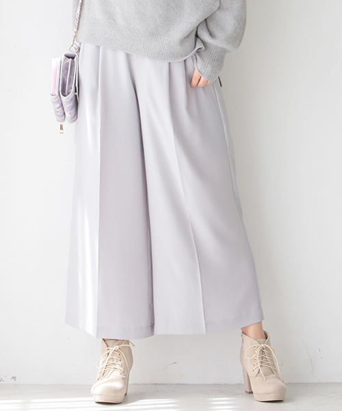 one after another NICE CLAUP（ワンアフターアナザーナイスクラップ）の「スエードベルトワイドパンツ（その他パンツ・レディース・ライトグレー/ピンク/モカ/ブラック/ピンク系その他・FREE）」の22枚目の写真