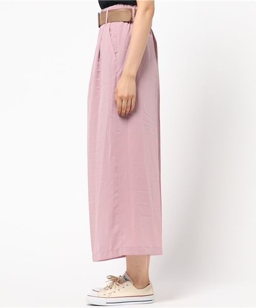 one after another NICE CLAUP（ワンアフターアナザーナイスクラップ）の「スエードベルトワイドパンツ（その他パンツ・レディース・ライトグレー/ピンク/モカ/ブラック/ピンク系その他・FREE）」の14枚目の写真