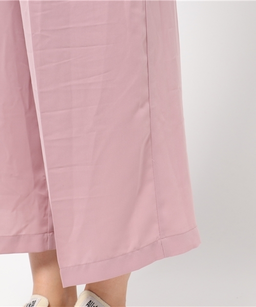 one after another NICE CLAUP（ワンアフターアナザーナイスクラップ）の「スエードベルトワイドパンツ（その他パンツ・レディース・ライトグレー/ピンク/モカ/ブラック/ピンク系その他・FREE）」の10枚目の写真