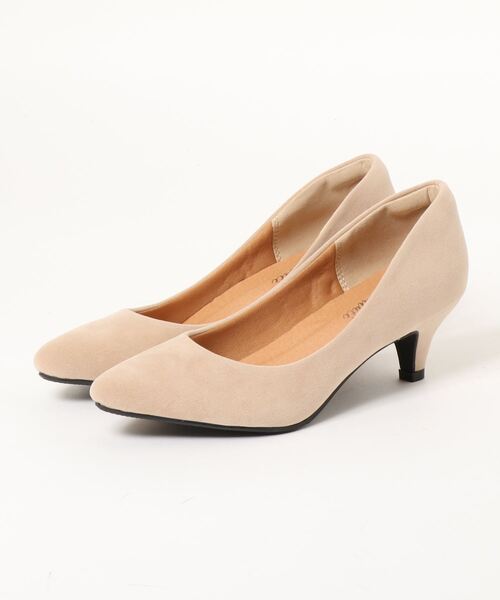 KOBE LETTUCE（コウベレタス）の「5cmヒールクッションポインテッドトゥパンプス（パンプス・レディース・ベージュ系その他/ブルー系その他/ベージュ系その他2/ブラック系その他2/ブラック系その他/レッド系その他/イエロー系その他2/ブラック系その他3/ベージュ系その他3/ピンク系その他/イエロー系その他/グリーン系その他/ピンク系その他2/サックスブルー/イエロー系その他3/ブラウン/ラベンダー/オレンジ/パープル系その他/レッド系その他2/レモンイエロー/ミント/グリーン系その他2/ベージュ系その他4/イエロー系その他4/ライトベージュ/グリーン系その他3・X-LARGE/XX-LARGE/LARGE/SMALL/MEDIUM/X-SMALL）」の7枚目の写真