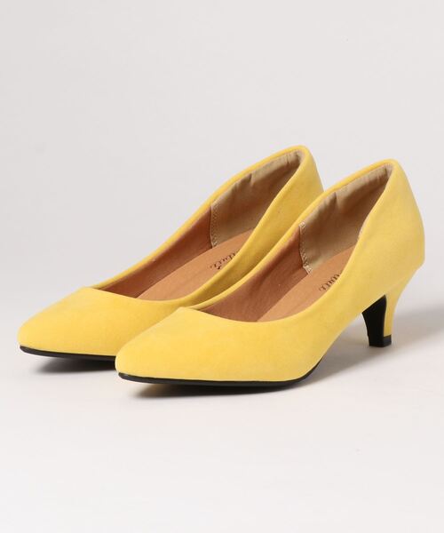 KOBE LETTUCE（コウベレタス）の「5cmヒールクッションポインテッドトゥパンプス（パンプス・レディース・ベージュ系その他/ブルー系その他/ベージュ系その他2/ブラック系その他2/ブラック系その他/レッド系その他/イエロー系その他2/ブラック系その他3/ベージュ系その他3/ピンク系その他/イエロー系その他/グリーン系その他/ピンク系その他2/サックスブルー/イエロー系その他3/ブラウン/ラベンダー/オレンジ/パープル系その他/レッド系その他2/レモンイエロー/ミント/グリーン系その他2/ベージュ系その他4/イエロー系その他4/ライトベージュ/グリーン系その他3・X-LARGE/XX-LARGE/LARGE/SMALL/MEDIUM/X-SMALL）」の20枚目の写真