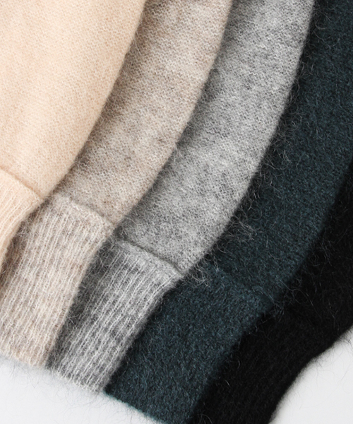 BY MALENE BIRGER（バイマレーネビルガー）の「BY MALENE BIRGER CARDIGAN（カーディガン/ボレロ・レディース・グレー/グリーン/ベージュ/ピンクベージュ/ブラック・XX-SMALL）」の8枚目の写真