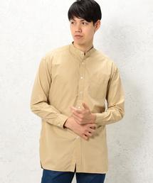 green label relaxing | SC TYPEWRITER BIG/BAND/C シャツ◆(シャツ/ブラウス)