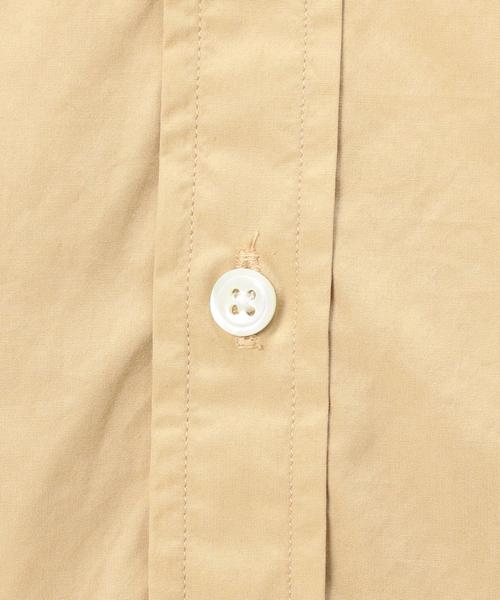 green label relaxing（グリーンレーベルリラクシング）の「SC TYPEWRITER BIG/BAND/C シャツ◆（シャツ/ブラウス・メンズ・ホワイト/ベージュ/ネイビー・LARGE/SMALL/MEDIUM）」の4枚目の写真