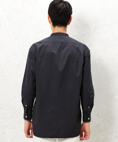 green label relaxing（グリーンレーベルリラクシング）の「SC TYPEWRITER BIG/BAND/C シャツ◆（シャツ/ブラウス・メンズ・ホワイト/ベージュ/ネイビー・LARGE/SMALL/MEDIUM）」の5枚目の写真