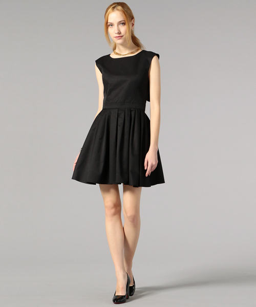 GUILD PRIME(ギルドプライム)の「【GUILD PRIME】WOMENS リボンウィングドレス(ワンピース・レディース・ブラック・36/34)」の12枚目の写真