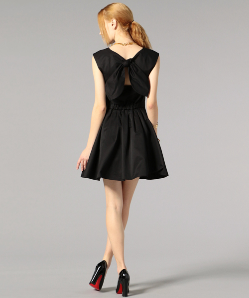 GUILD PRIME(ギルドプライム)の「【GUILD PRIME】WOMENS リボンウィングドレス(ワンピース・レディース・ブラック・36/34)」の14枚目の写真