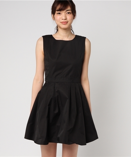 GUILD PRIME(ギルドプライム)の「【GUILD PRIME】WOMENS リボンウィングドレス(ワンピース・レディース・ブラック・36/34)」の2枚目の写真