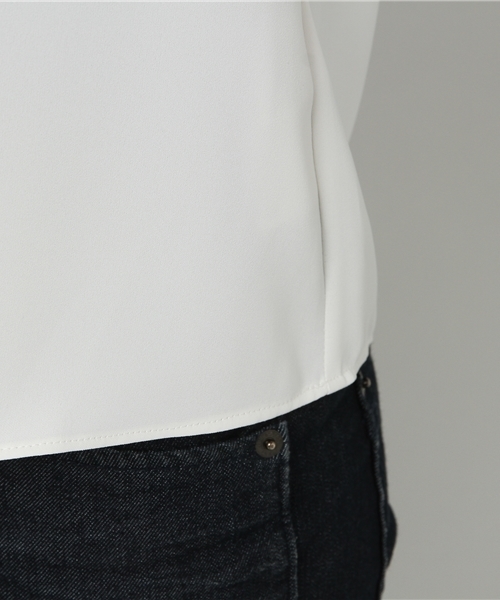 PROPORTION BODY DRESSING（プロポーションボディドレッシング）の「ベルスリーブブラウス（シャツ/ブラウス・レディース・ホワイト系その他/ピンク/ブラック・3/2）」の10枚目の写真