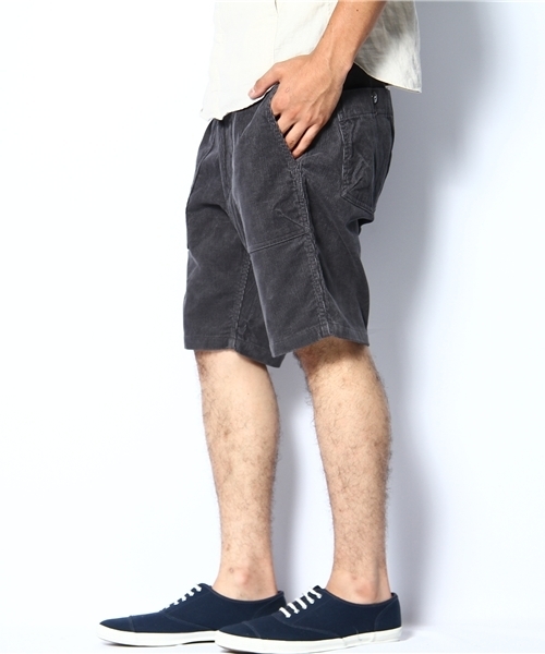 BEAUTY&YOUTH UNITED ARROWS(ビューティーアンドユースユナイテッドアローズ)の「BY ウォッシュ/コーデュロイ ベーカー ショーツ ◆(その他パンツ・メンズ・ダークグレー/ブラウン・SMALL/MEDIUM/LARGE/X-LARGE)」の3枚目の写真