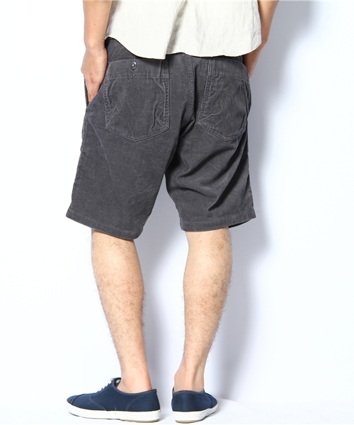 BEAUTY&YOUTH UNITED ARROWS(ビューティーアンドユースユナイテッドアローズ)の「BY ウォッシュ/コーデュロイ ベーカー ショーツ ◆(その他パンツ・メンズ・ダークグレー/ブラウン・SMALL/MEDIUM/LARGE/X-LARGE)」の4枚目の写真