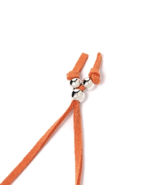 GLOBAL WORK（グローバルワーク）の「フェイクレザーコードネックレス/759059（ネックレス・メンズ・ダークブラウン/グリーン/オレンジ/ブラック/イエロー・FREE）」の7枚目の写真