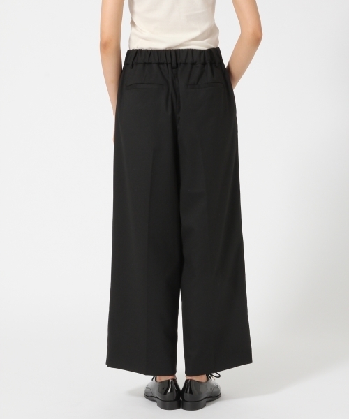 GLOBAL WORK（グローバルワーク）の「TRワイドパンツ/758069（その他パンツ・レディース・ダークグレー/ベージュ系その他/ブラック・MEDIUM/SMALL/LARGE）」の7枚目の写真