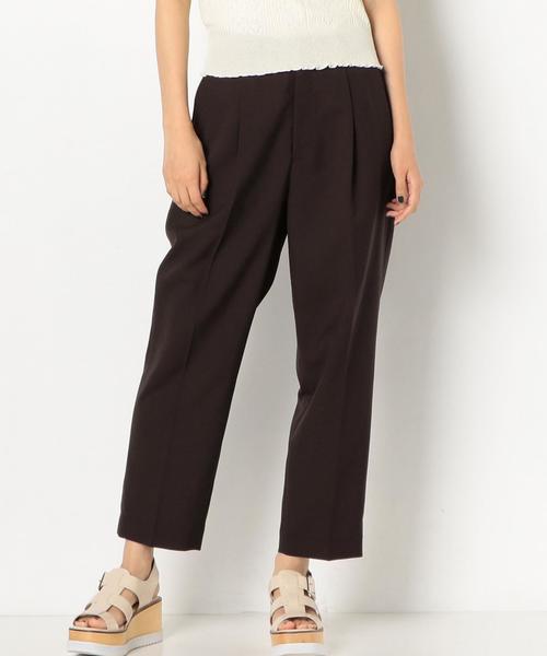 Another Edition（アナザーエディション）の「トラウザーパンツ　8分丈（その他パンツ・レディース・グレー/ブラウン・MEDIUM/SMALL）」の2枚目の写真