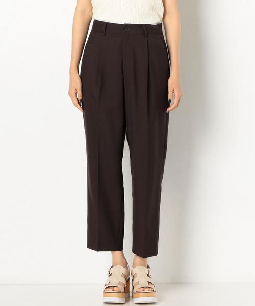 Another Edition（アナザーエディション）の「トラウザーパンツ　8分丈（その他パンツ・レディース・グレー/ブラウン・MEDIUM/SMALL）」の4枚目の写真