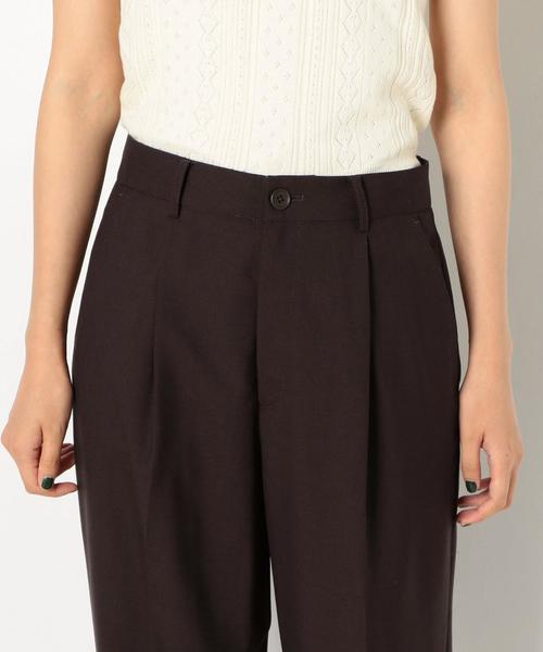 Another Edition（アナザーエディション）の「トラウザーパンツ　8分丈（その他パンツ・レディース・グレー/ブラウン・MEDIUM/SMALL）」の7枚目の写真