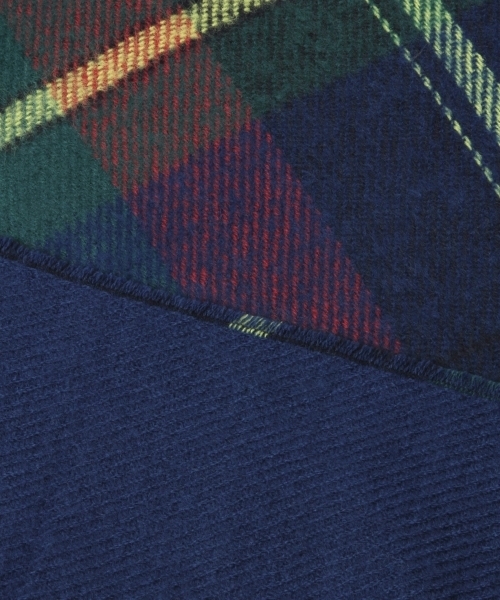 niko and...（ニコアンド）の「オリジナル2WAYリバーシブルチェックストール【niko and ...】（ストール/ショール・レディース・ネイビー/グレー/オフホワイト/ピンク/グリーン/マルチ/ダークブルー・0）」の19枚目の写真