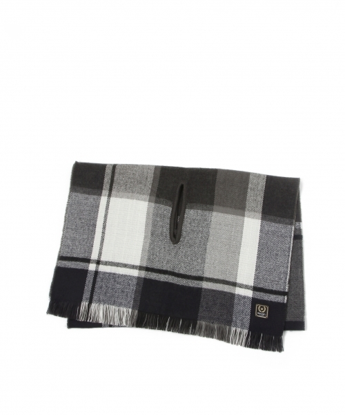niko and...（ニコアンド）の「オリジナル2WAYリバーシブルチェックストール【niko and ...】（ストール/ショール・レディース・ネイビー/グレー/オフホワイト/ピンク/グリーン/マルチ/ダークブルー・0）」の15枚目の写真