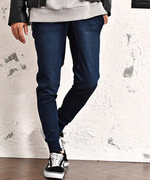 MinoriTY | カットデニム裏起毛ジョガーパンツ スウェットパンツ 裏ボア あったか 防寒 【セットアップ対象アイテムあり：26225184】(その他パンツ)