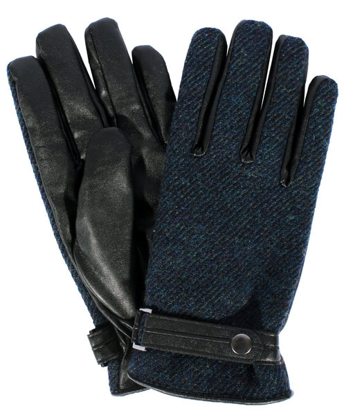 8(eight)(エイト)の「ツイード PUレザー 手袋 グローブ スマホ対応(手袋・メンズ・ブラック/ネイビー/グレー・FREE)」の3枚目の写真