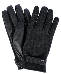 ８(eight) | ツイード PUレザー 手袋 グローブ スマホ対応(手袋)