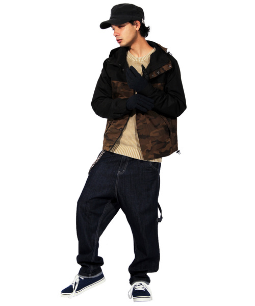 8(eight)(エイト)の「ツイード PUレザー 手袋 グローブ スマホ対応(手袋・メンズ・ブラック/ネイビー/グレー・FREE)」の13枚目の写真