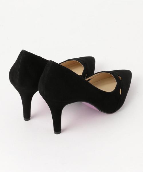 ODETTE E ODILE（オデットエオディール）の「OFD スカラップカットアウト パンプス75↓↑（パンプス・レディース・ライトグレー/ネイビー/イエロー/ブラック・21.5㎝/22.5cm/22cm/23.5cm/23cm/24.5cm/24cm/25cm）」の14枚目の写真