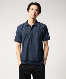 【Champion/チャンピオン】メンズ リバースウィーブポロシャツ リバースウィーブ プレミアムジャージー