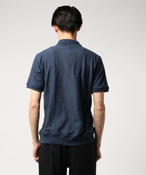 Champion(チャンピオン)の「【Champion/チャンピオン】メンズ リバースウィーブポロシャツ リバースウィーブ プレミアムジャージー(ポロシャツ・メンズ・ダークネイビー/グレー/ホワイト/ダークブラック・MEDIUM/X-LARGE/LARGE)」の6枚目の写真
