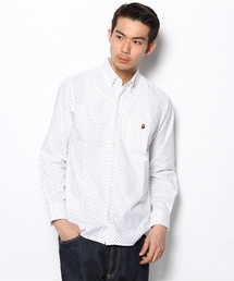 A BATHING APE | POLKA DOT OXFORD BD SHIRT(シャツ/ブラウス)